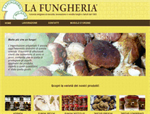 Tablet Screenshot of lafungheria.com